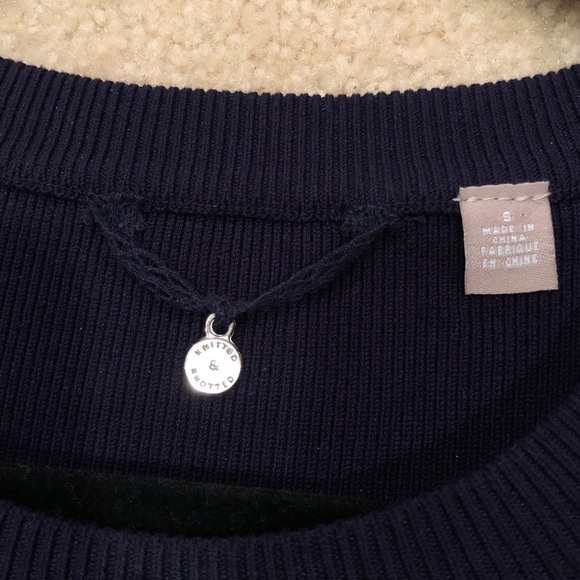 Anthropologie Knitted & Knotted sleeveless tank S - Picture 3 of 6